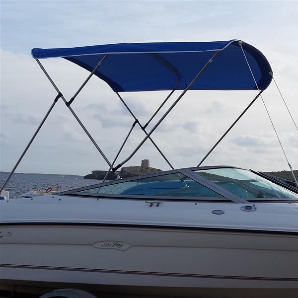 Saliseal Basic biminitop op speedboot