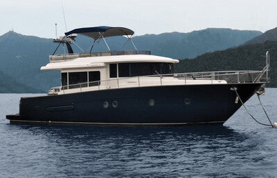 Biminitop Cruiser de acero inoxidable (Largo 220 cm / Ancho 180-210 cm)