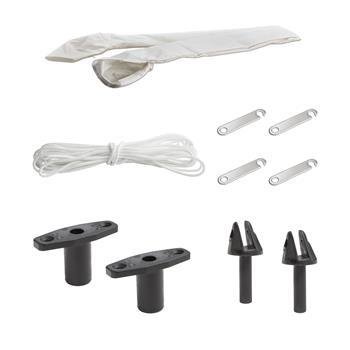Basic Biminitop Edelstahl (Länge 230 cm)