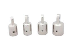 Päätyosa ruostumattomasta teräksestä