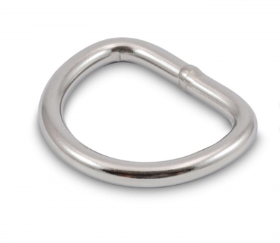 Stainless Steel D-Ring 25 mm
