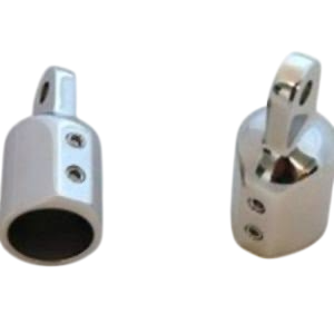 Päätykappale deluxe vahvistettu ruostumattomasta teräksestä