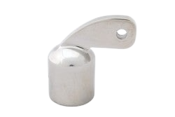 Ändstycke Hooked rostfritt stål