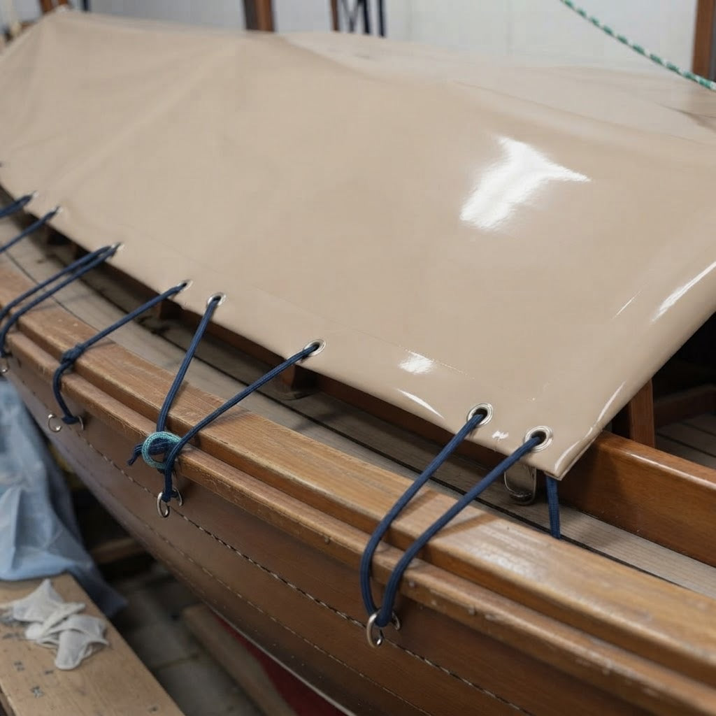 DIY-vejledning: Sådan laver du en presenning med PVC-dug og lim