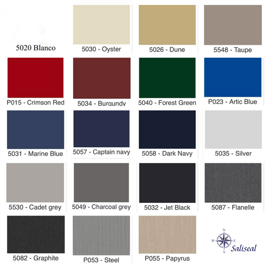 Veneen rollbar + Superior biminitop eteen + taakse