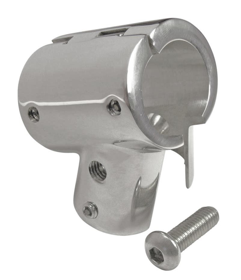 Kaideraide T-liitin 60° ruostumatonta terästä