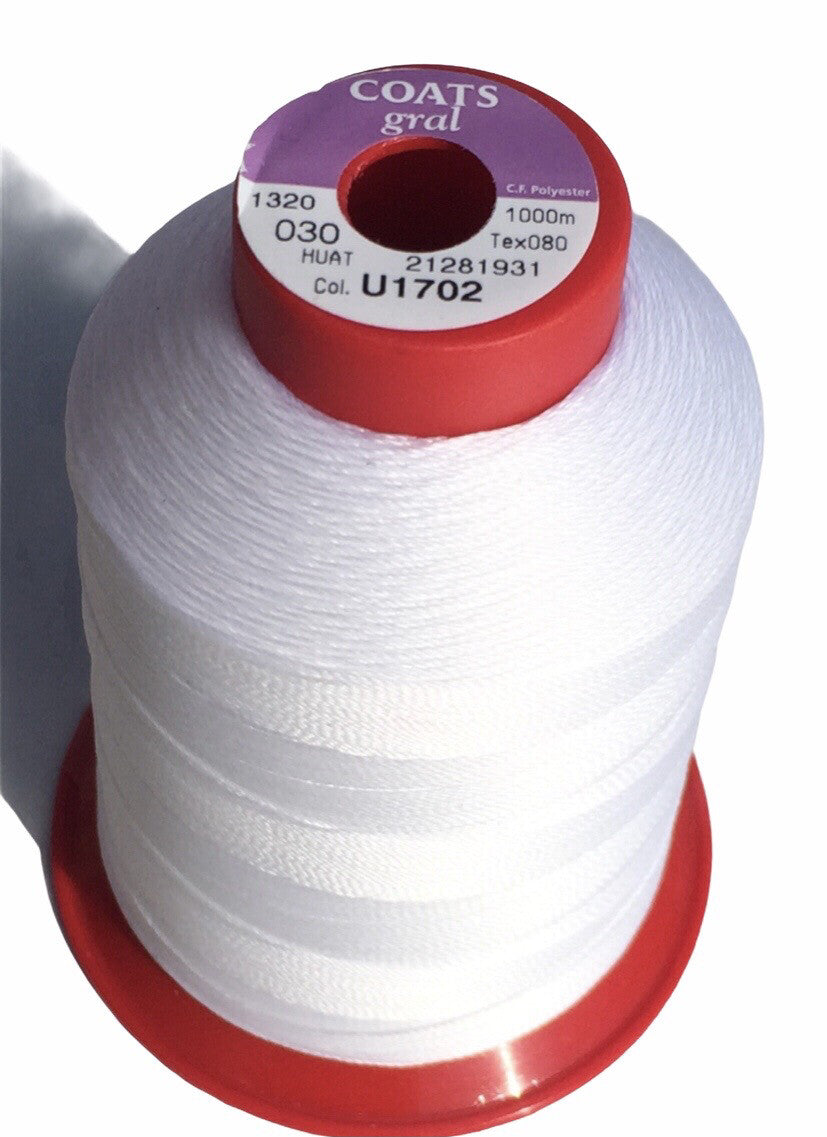 Saliseal | Polyester sewing thread for boat cover, tent and sunshade. Cone of 1000m