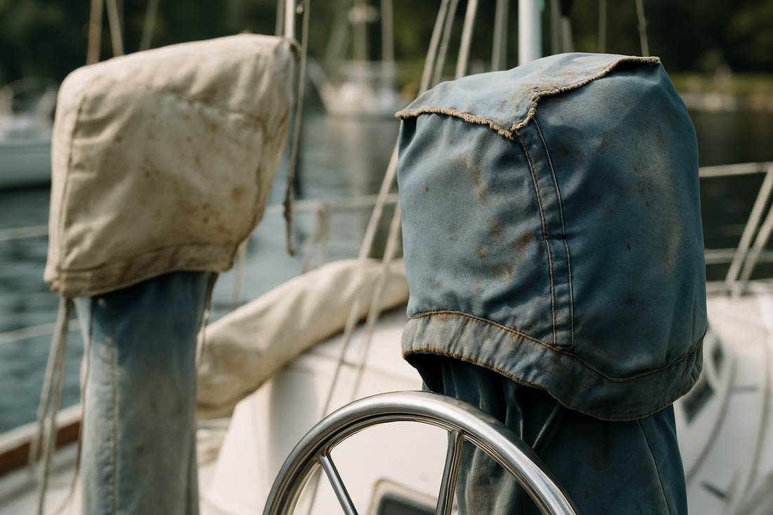 5 tekenen dat uw zeilboot nieuwe hoezen nodig heeft