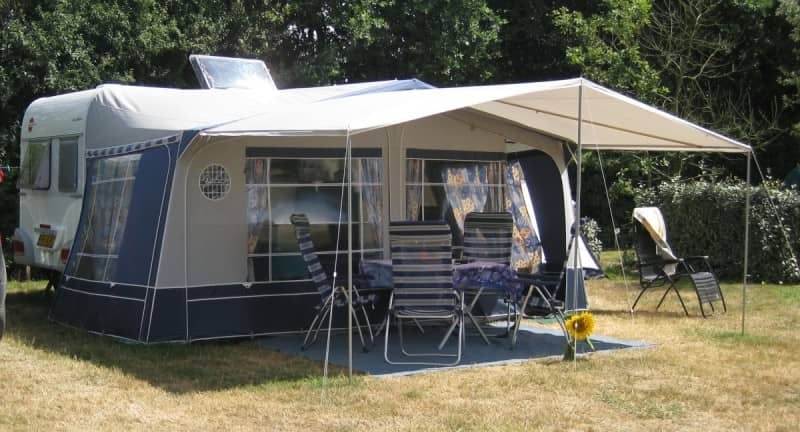 Voortent / Luifel reinigen