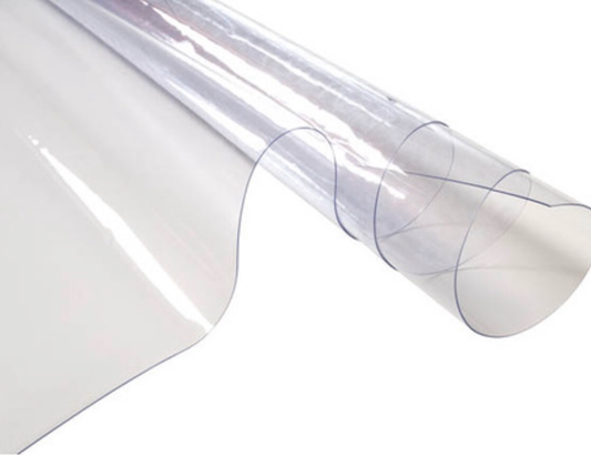 Window film 0.5 mm for boat canopy.