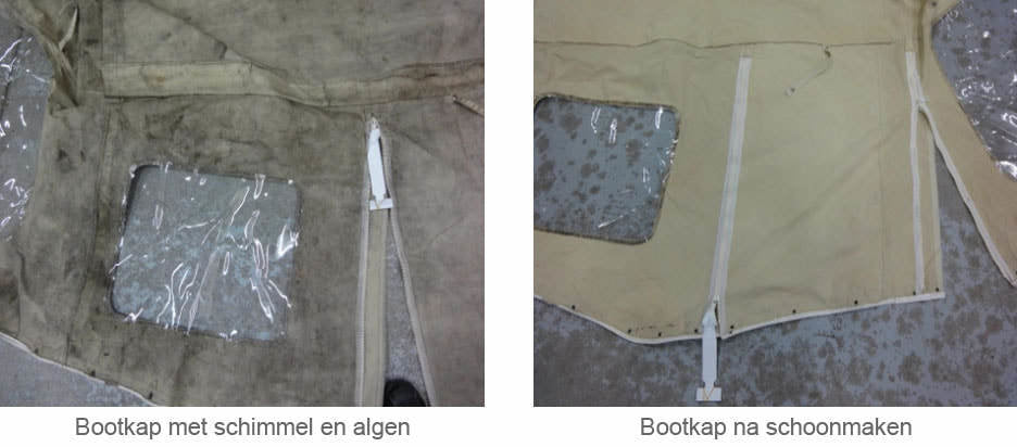 Bootsverdeck reinigen, Bimini-Verdeck reinigen lassen, Bootszelt reinigen.