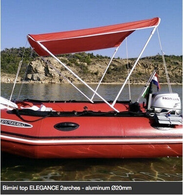 Basic Biminitop stainless steel (Length 230 cm)