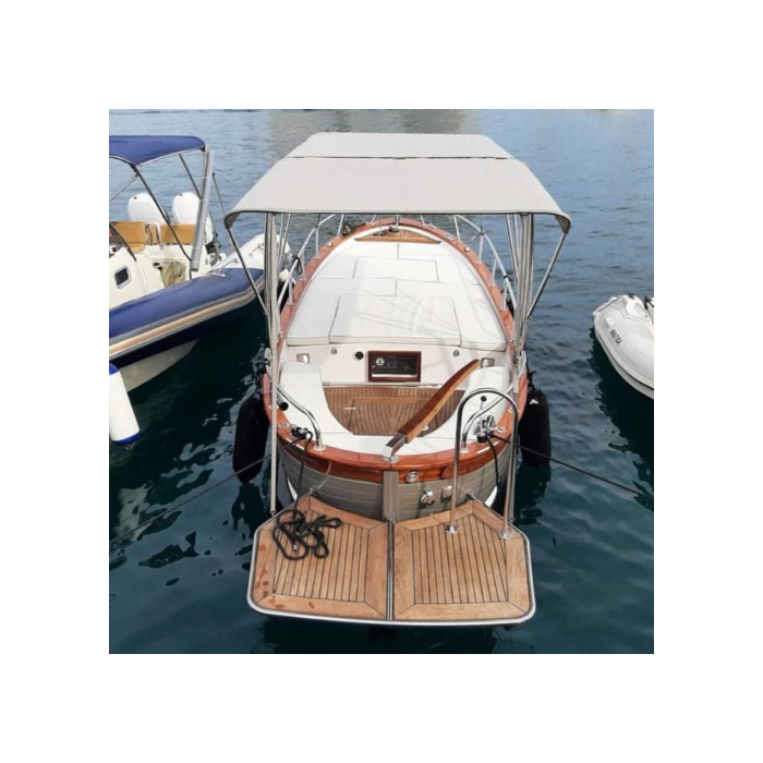 Boot Rollbar + Superior Biminitop vorne + hinten