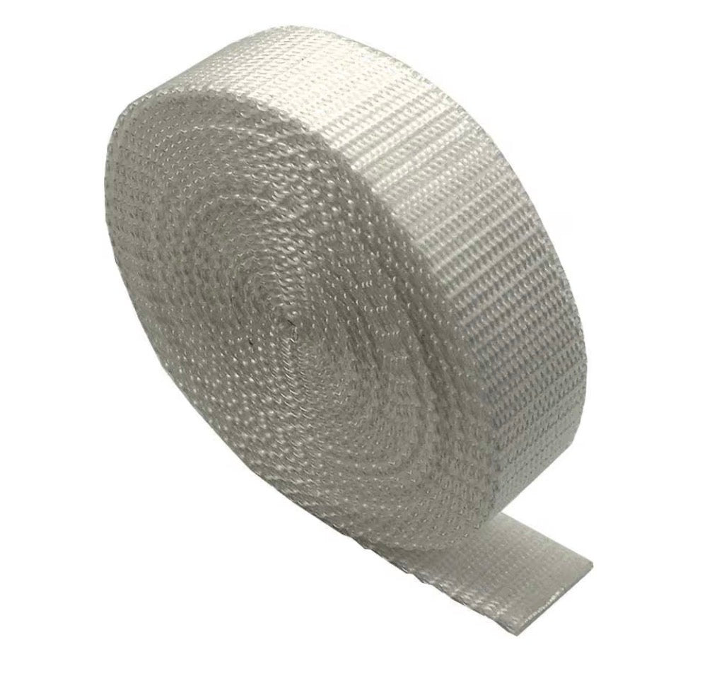 25 mm vastzetband wit