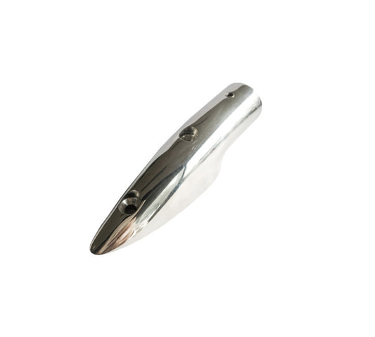 Handreling eindstuk 8° / 22 mm RVS
