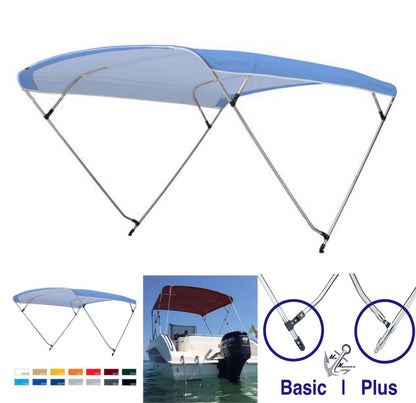 Basic Biminitop Edelstahl (Länge 230 cm)