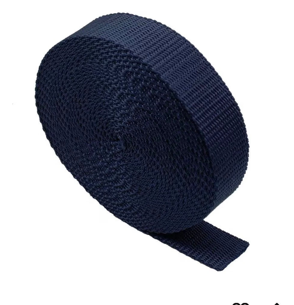 25 mm vastzetband blauw