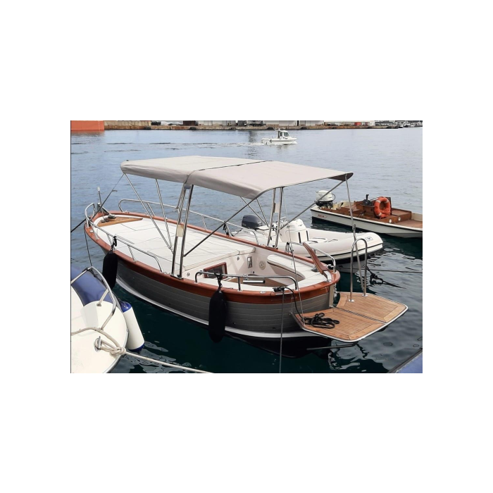 Boot Rollbar + Superior Biminitop vorne + hinten