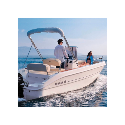 Stainless steel Bimini top support poles