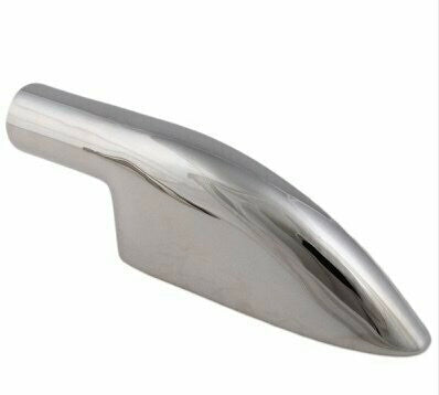 Handreling eindstuk 90° RVS