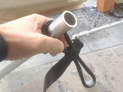 Cinghia di fissaggio per vela finestra con gomma