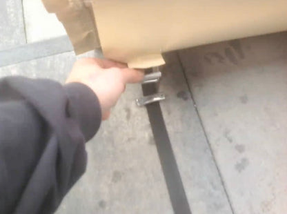 Cinghia di fissaggio per vela finestra con gomma