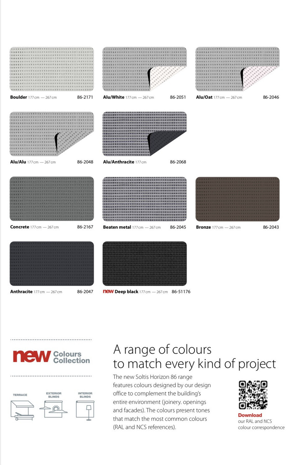 Serge Ferrari Soltis 86 suojakangas