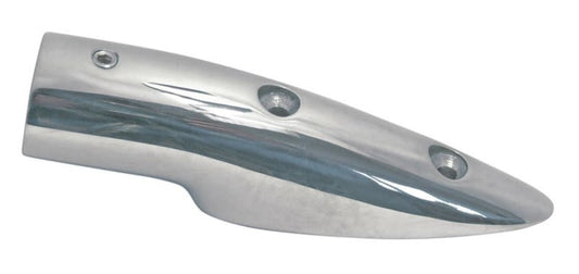 Handreling eindstuk 8° / 22 mm RVS