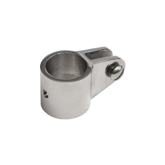 Support pole attachment to Bimini top