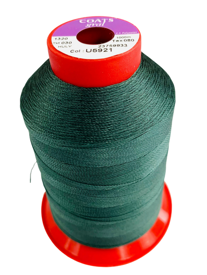 Saliseal | Polyester sewing thread for boat cover, tent and sunshade. Cone of 1000m