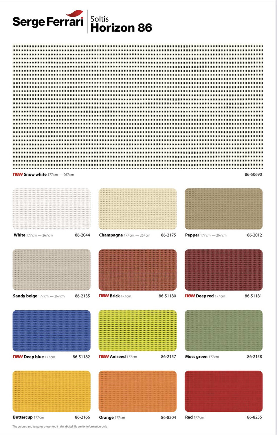 Serge Ferrari Soltis 86 suojakangas